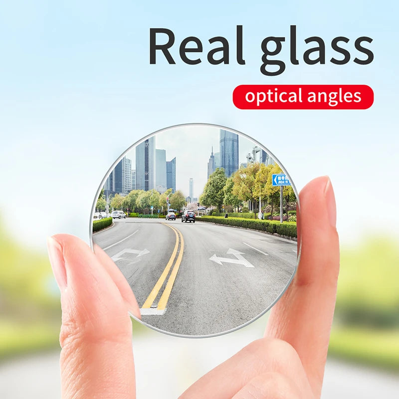 Baseus 360 Degree Universal Blind Spot Mirror For Car HOT Sale Frameless  Wide Angle Telescopic Inspection Parking Mirror
