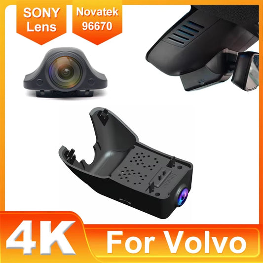 Dash Cam 4K for Polestar 2 Polestar2 2025 2024 2023 2022 2021,Car DVR Dashcam Camera Video Recorder for Volvo Polestar 2