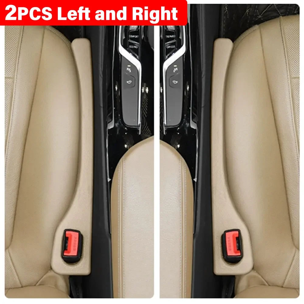 Car Seat Gap Filler Universal PU Leak-proof Filling Strip Anti-Drop Seat Gap Strip With Hole Car Decor Auto Interior Accessories