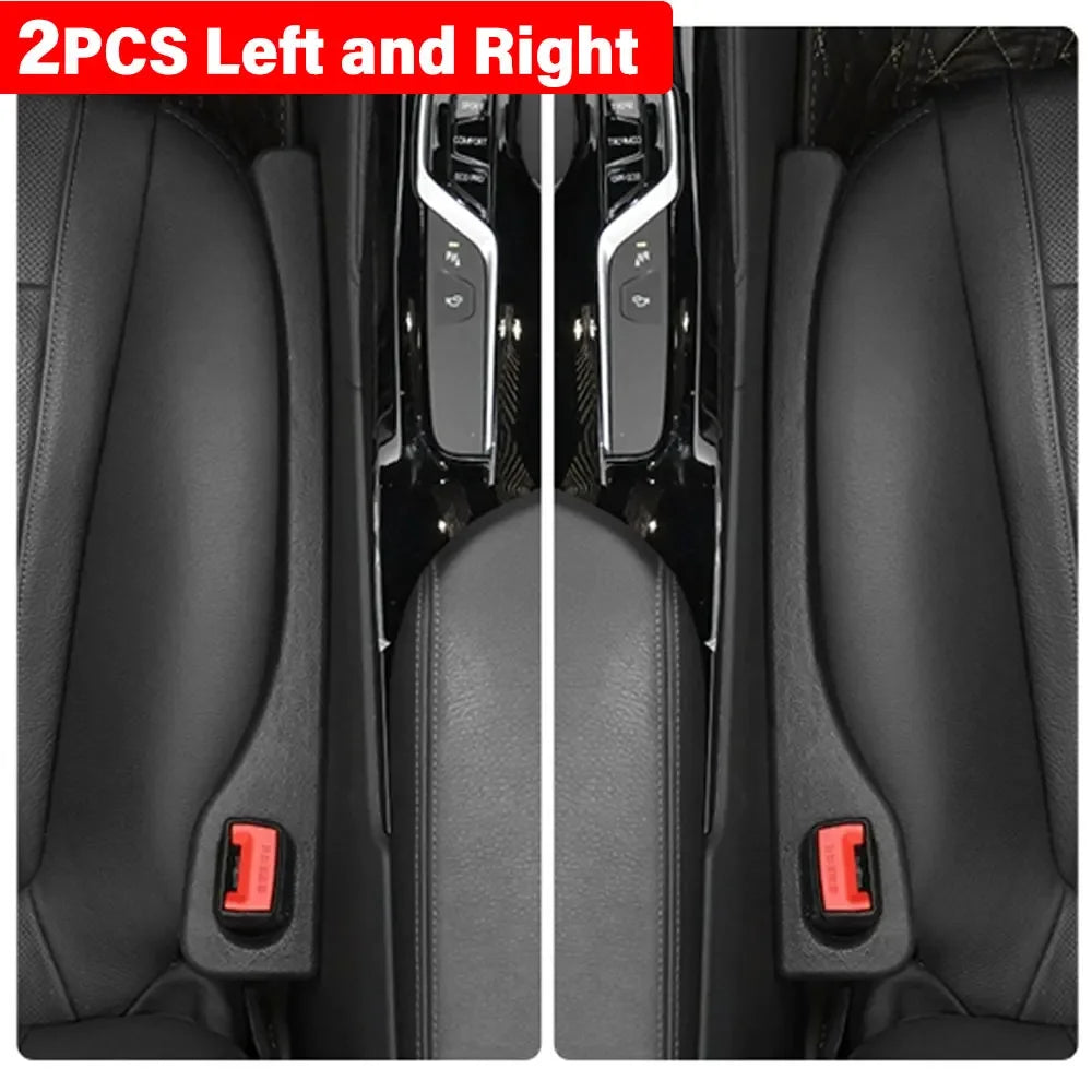 Car Seat Gap Filler Universal PU Leak-proof Filling Strip Anti-Drop Seat Gap Strip With Hole Car Decor Auto Interior Accessories