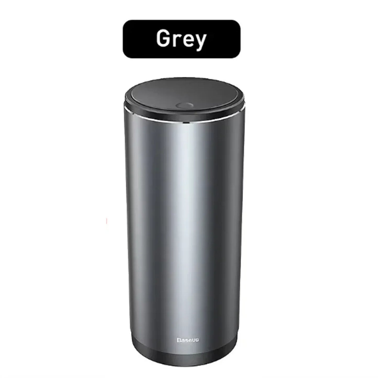 2026 NEW Car Trash Bin Alloy Garbage Can For Car Dustbin Waste Rubbish Basket Bin Organizer Storage Holder Bag Auto Accessories