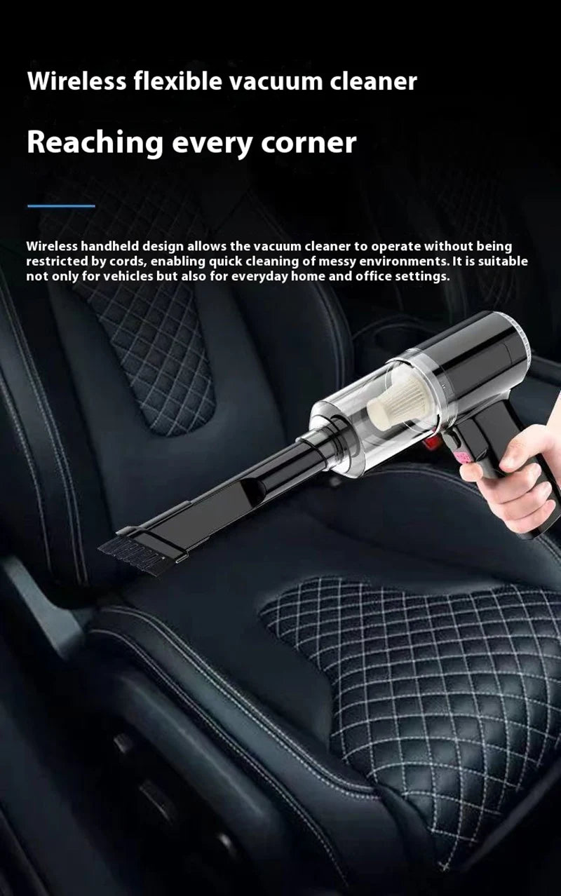 2025 Car Vacuum Cleaner Portable Small VacuumCleaner For Multi Purpose Vehicles Small Household Pump Handheld Car Vacuum Cleaner