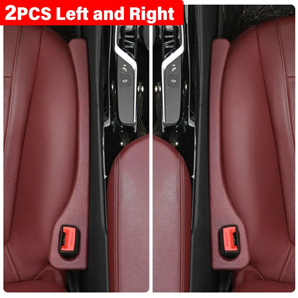 Car Seat Gap Filler Universal PU Leak-proof Filling Strip Anti-Drop Seat Gap Strip With Hole Car Decor Auto Interior Accessories