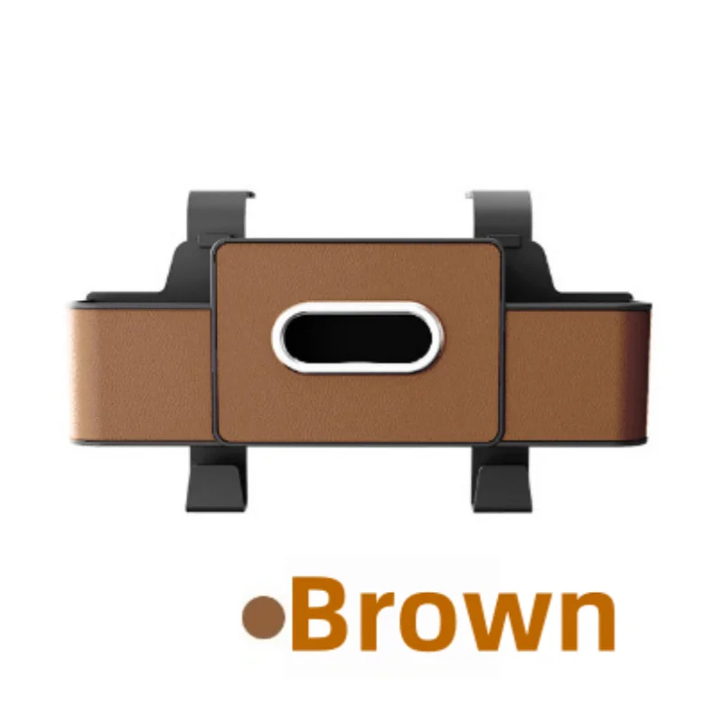 Car Backseat Organizer Multifunction Leather Interior Storage Bag Hanging Seat Back Tissue Water Cup Holder Auto Accessories