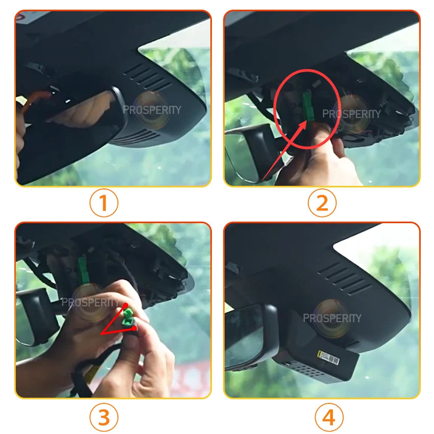 Dash Cam 4K for Polestar 2 Polestar2 2025 2024 2023 2022 2021,Car DVR Dashcam Camera Video Recorder for Volvo Polestar 2