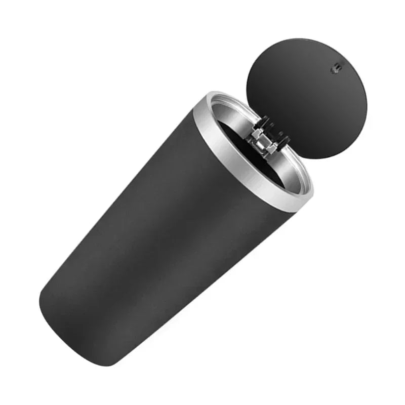 Car Trash Bin Car Interior Rubbish Box Garbage Container Car Cup Holder Trash Can Auto Ashtray Dust Organizer Storage Barrel