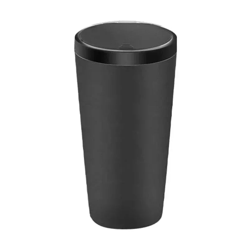 Car Trash Bin Car Interior Rubbish Box Garbage Container Car Cup Holder Trash Can Auto Ashtray Dust Organizer Storage Barrel