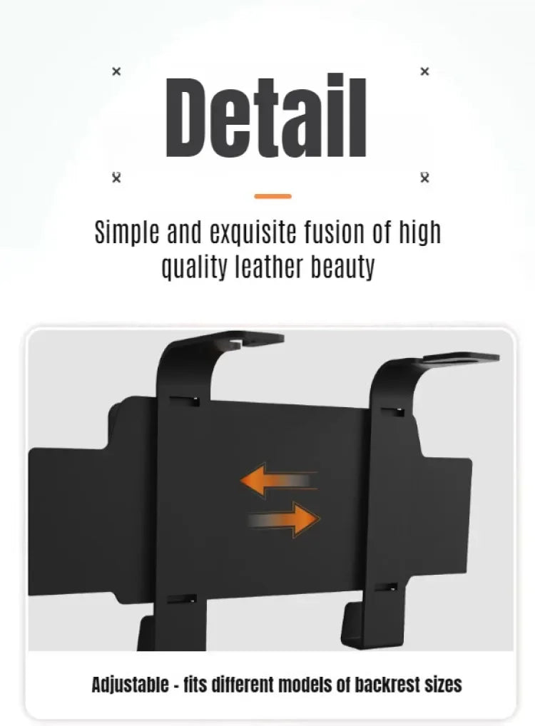 Car Backseat Organizer Multifunction Leather Interior Storage Bag Hanging Seat Back Tissue Water Cup Holder Auto Accessories