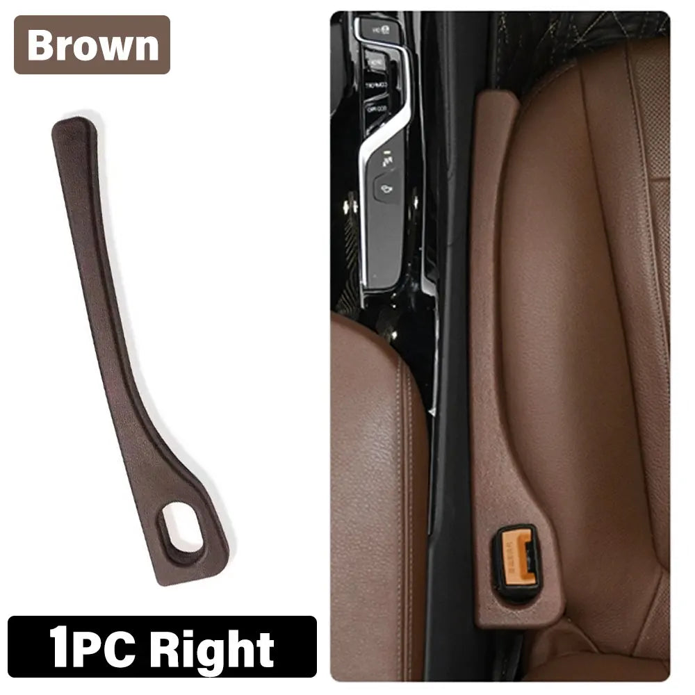 Car Seat Gap Filler Universal PU Leak-proof Filling Strip Anti-Drop Seat Gap Strip With Hole Car Decor Auto Interior Accessories