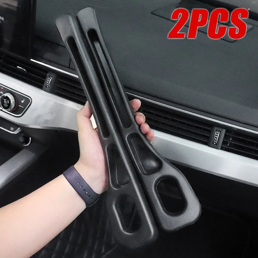 1 Pair Car Seat Gap Filler Organizer Universal Car Seat Gap Anti-leak Stopper Strip Slot Seat Gap Storage Organizer Accessory