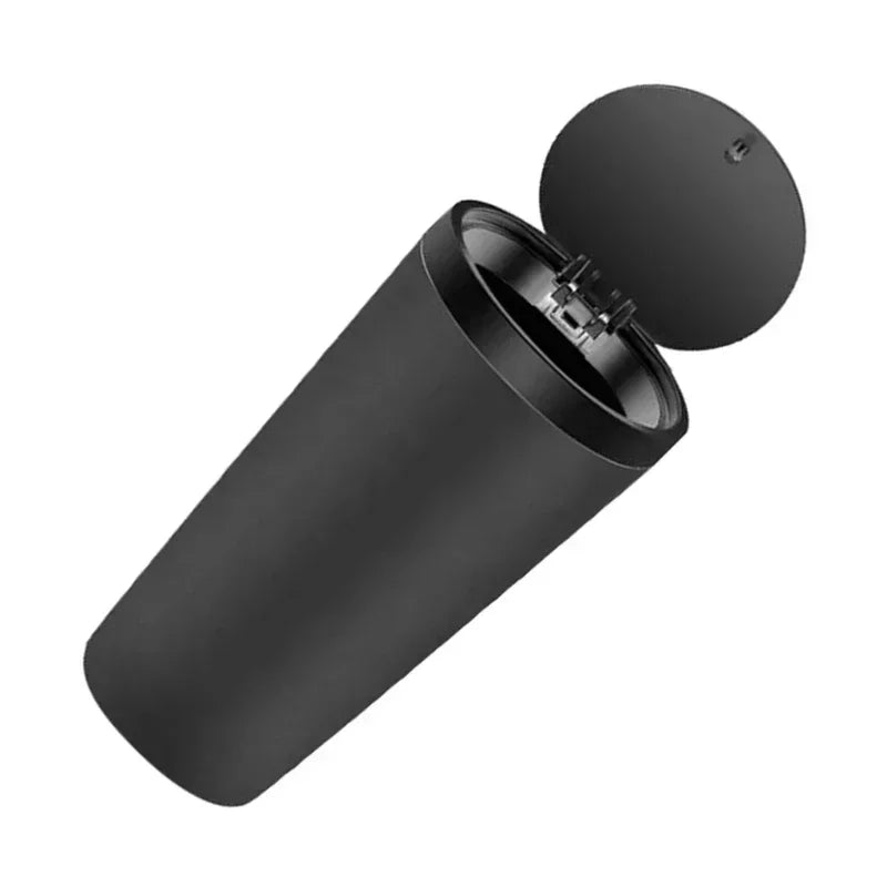Car Trash Bin Car Interior Rubbish Box Garbage Container Car Cup Holder Trash Can Auto Ashtray Dust Organizer Storage Barrel