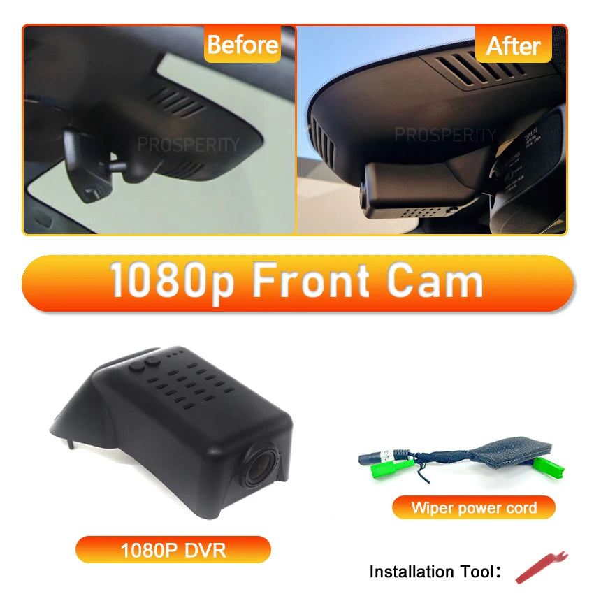Dash Cam 4K for Polestar 2 Polestar2 2025 2024 2023 2022 2021,Car DVR Dashcam Camera Video Recorder for Volvo Polestar 2