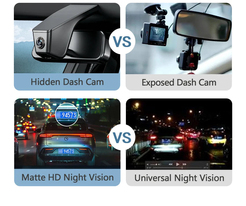 Dash Cam For Volvo V40 2015 2016 2017 2018 2019 2020,Plug and Play Car DVR 4K 2160P Dashcam For Car Camera Video Recorder
