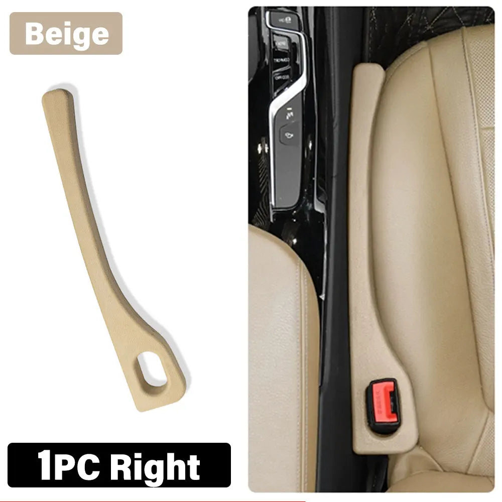 Car Seat Gap Filler Universal PU Leak-proof Filling Strip Anti-Drop Seat Gap Strip With Hole Car Decor Auto Interior Accessories