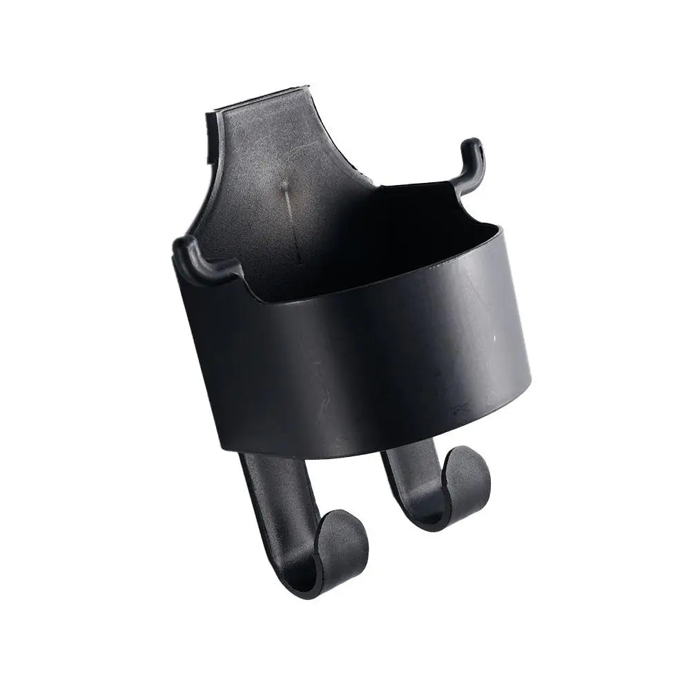 Backseat Car Organizer with Cup Holder, Multifunctional Back Seat Car Organizer with Two Seat Hooks, Hold Snacks Drinks & Phones