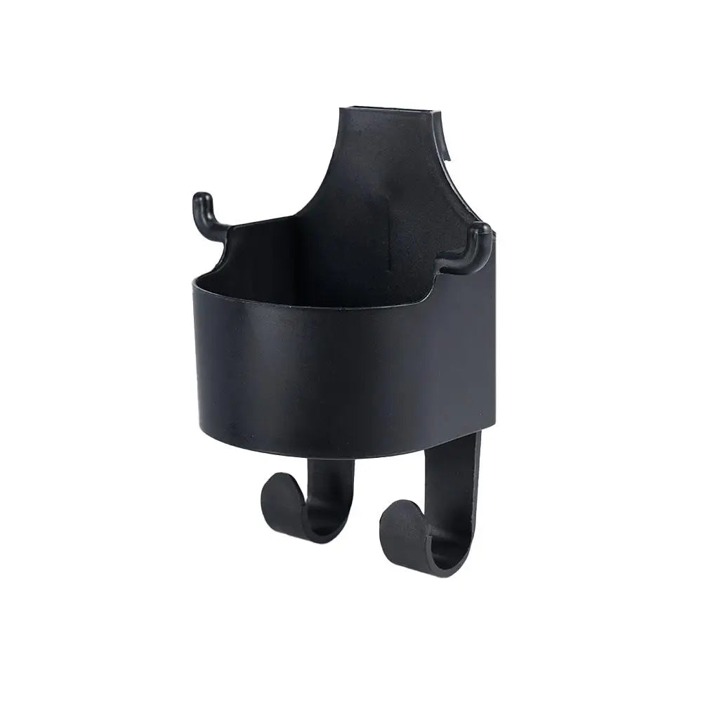Backseat Car Organizer with Cup Holder, Multifunctional Back Seat Car Organizer with Two Seat Hooks, Hold Snacks Drinks & Phones