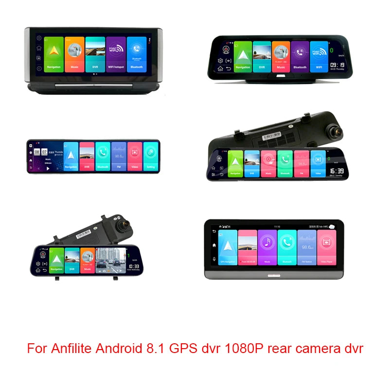 Dashcam AHD Reversing Camera 4-pin reversing video recording image super clear 1080P reversing image waterproof sunscreen