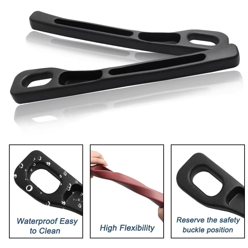 1 Pair Car Seat Gap Filler Organizer Universal Car Seat Gap Anti-leak Stopper Strip Slot Seat Gap Storage Organizer Accessory